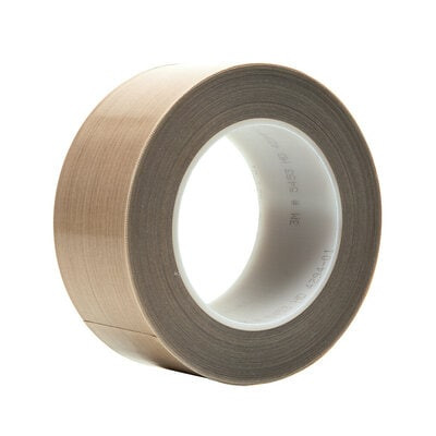 3M PTFE Glass Cloth Tape 5453 Brown, 2 in x 36 yd 8.3 mil