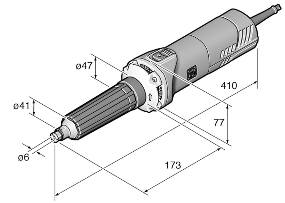 Hand grinder GSZ8-280PEL/N09 120V60H