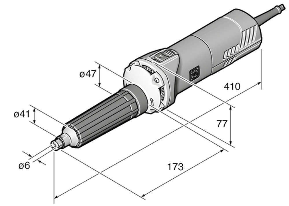 Hand grinder GSZ8-90PEL/N09 120V60H