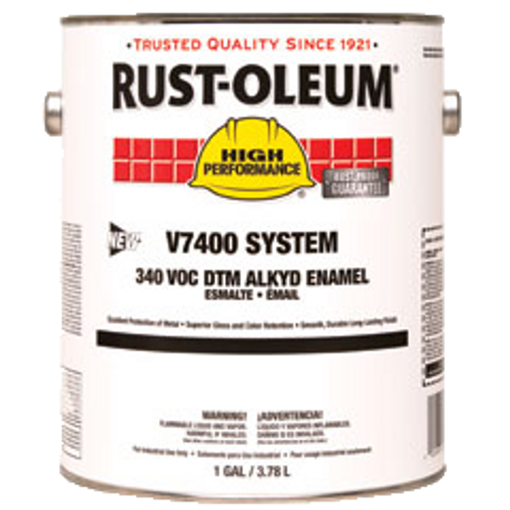 High Performance V7400 System 340 VOC DTM Alkyd Enamel 245403 Rust-Oleum | High Black