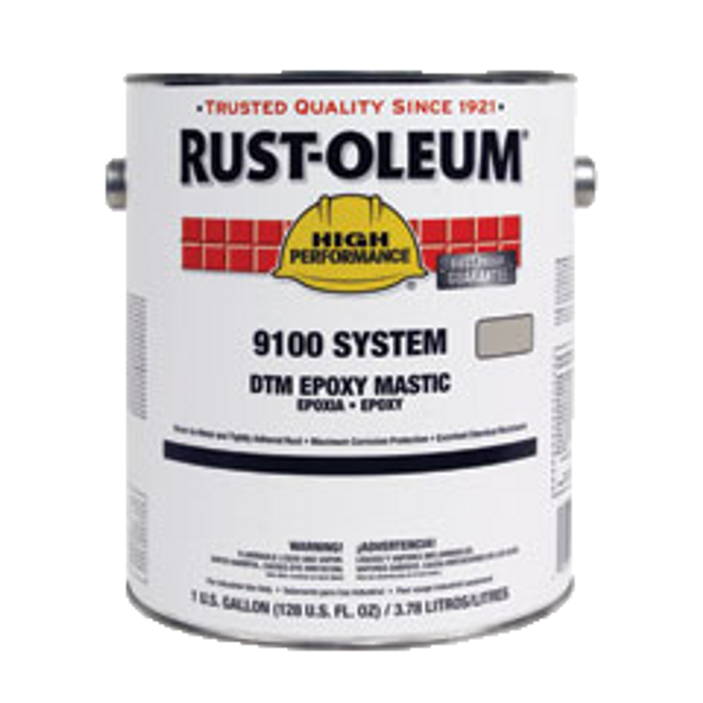 High Performance 9100 System DTM Epoxy Mastic 9182402 Rust-Oleum | Silver Gray