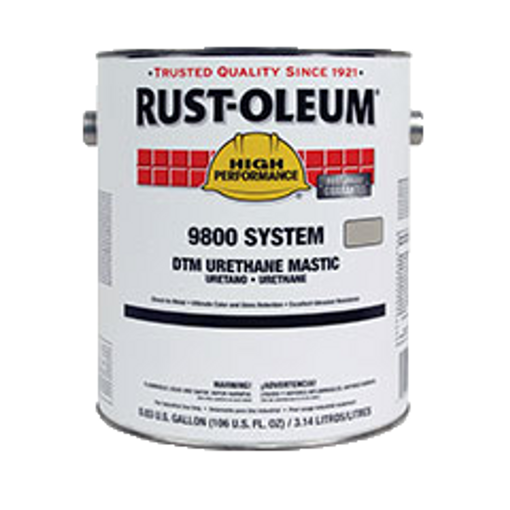 High Performance 9800 System DTM Urethane Mastic 9882419 Rust-Oleum | Silver Gray High