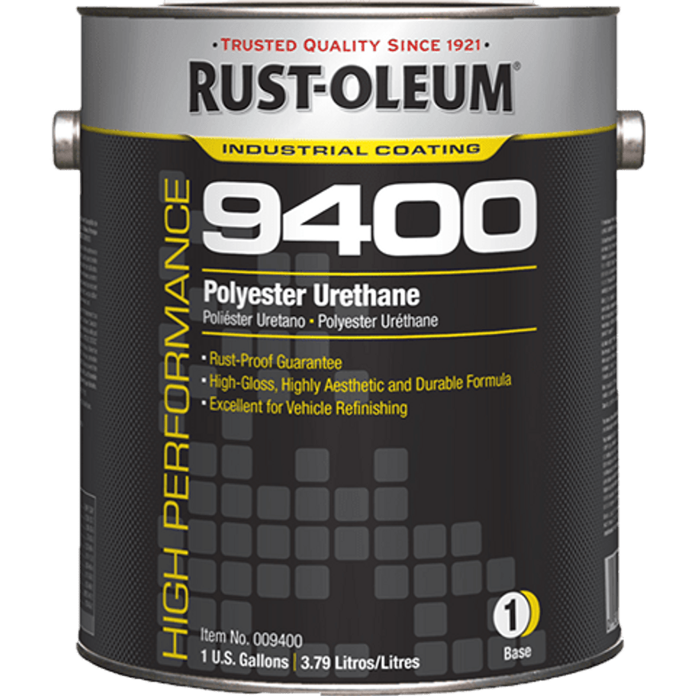 High Performance 9400 System High Gloss Polyester Urethane 9479402 Rust-Oleum | Black