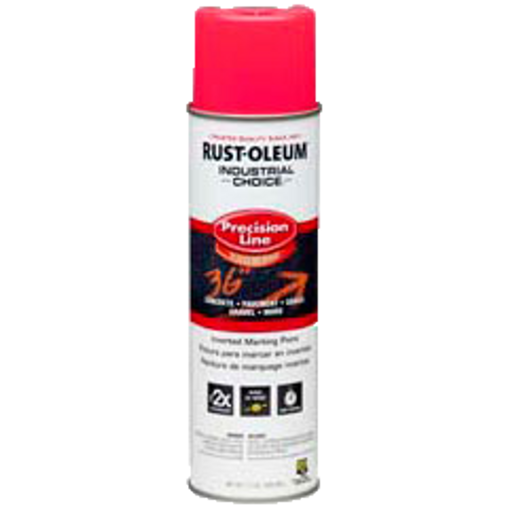 Industrial Choice M1600 System SB Precision Line Marking Paint 1661838 Rust-Oleum | Fluorescent Pink