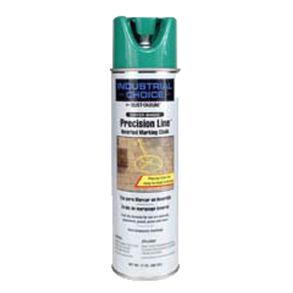 Industrial Choice MC1800 System Precision Line Inverted Marking Chalk 205238 Rust-Oleum | APWA Green