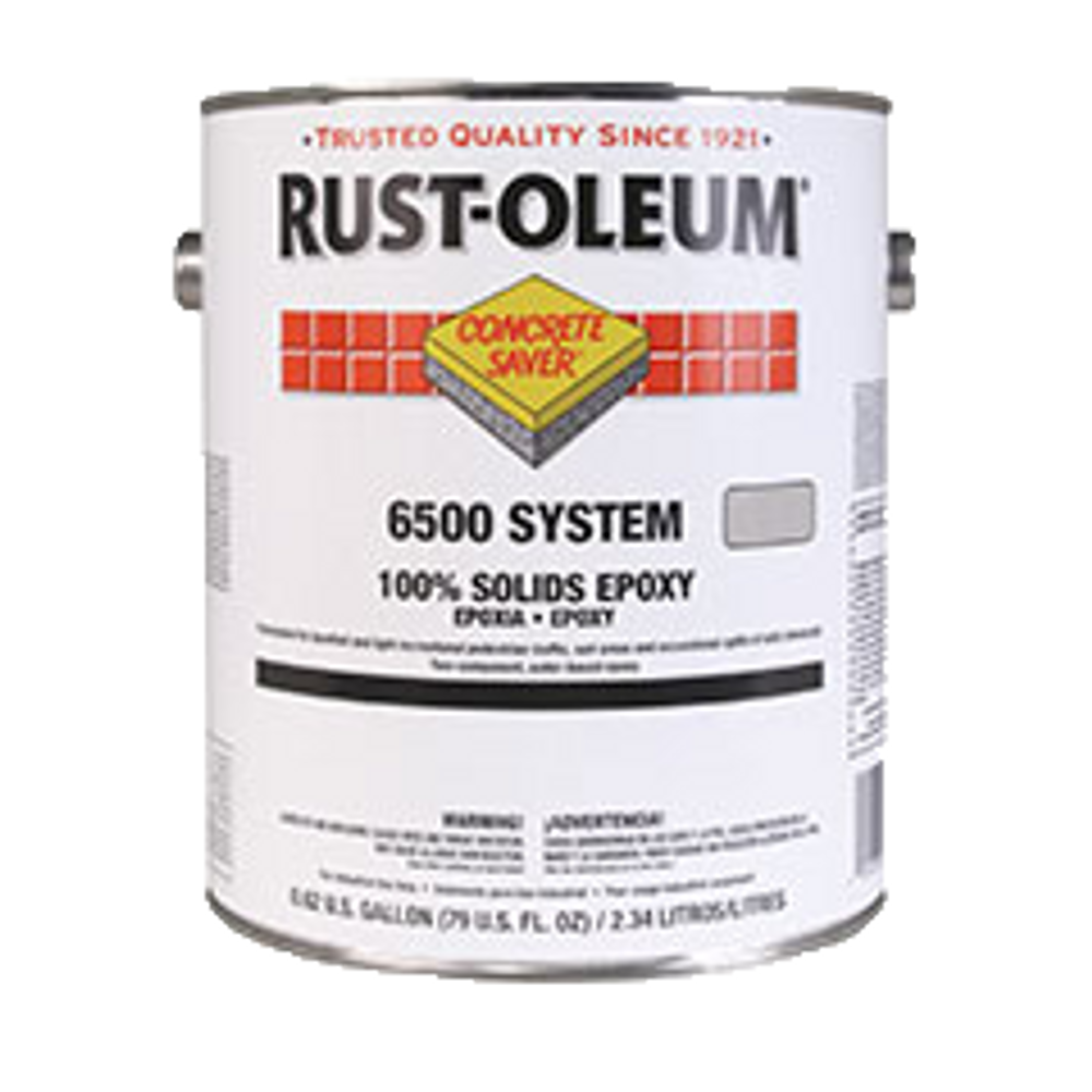 Concrete Saver 6500 System 100% Solids Epoxy S6582413 Rust-Oleum | Silver Gray