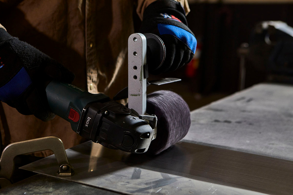 Linear Polishing Wheels,Grind & Finish Interleaf Linear Wheels More Aggressive,  Products 71821