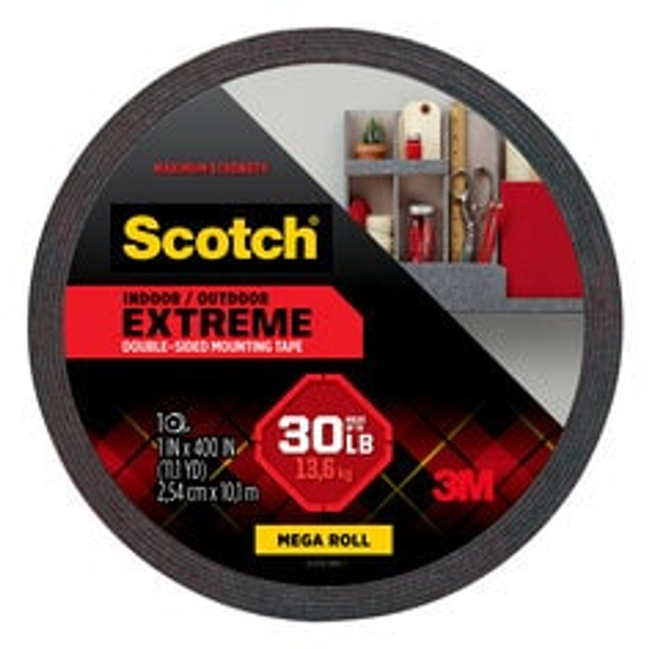 Scotch Double Sided Mounting Tape, 1 x 60, Clear (410S)