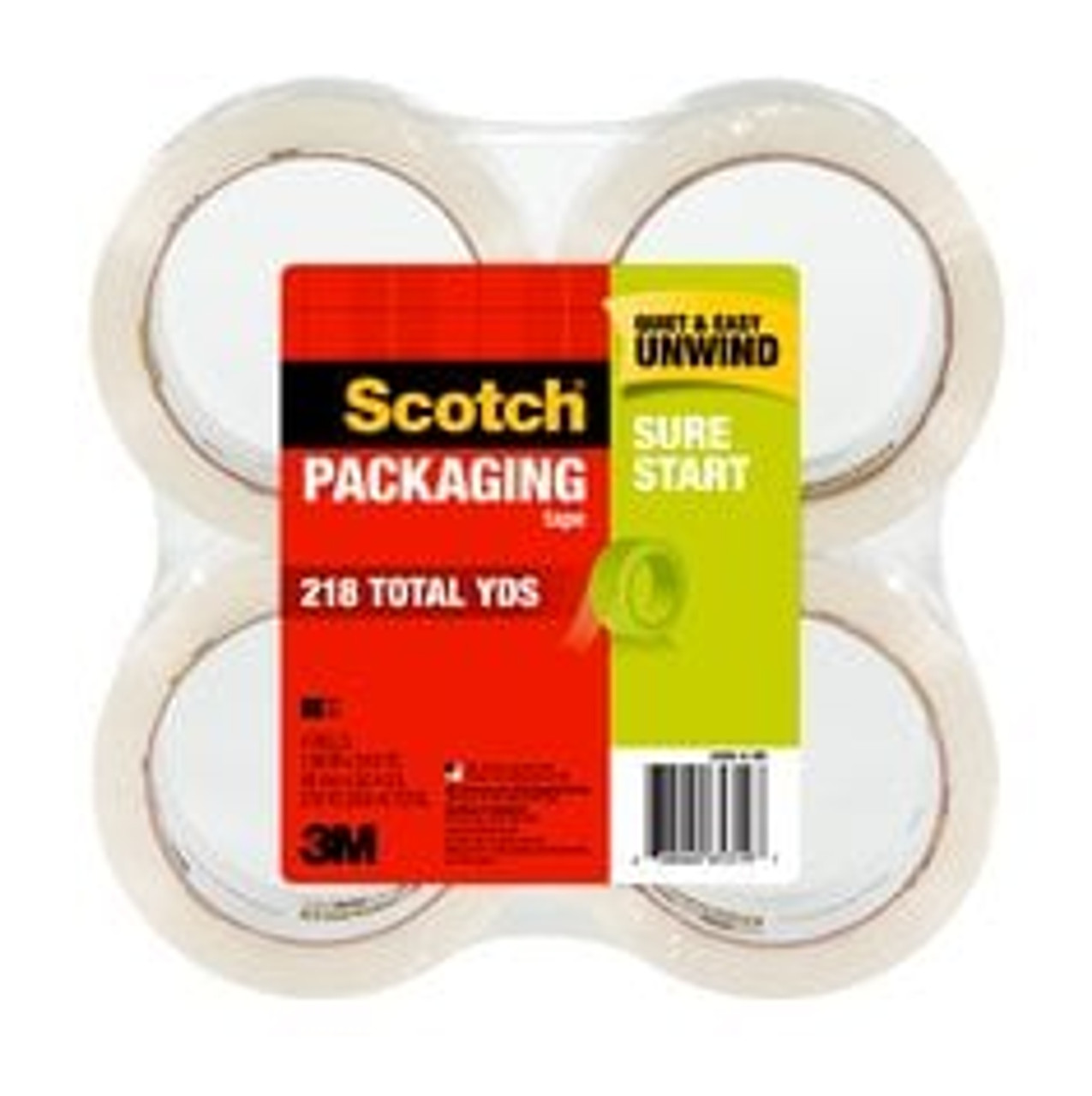 SET OF 4, Eco packing tape