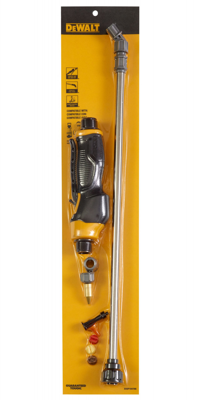 184766 Kit, Wand, Shutoff, Nozzle, Carded, Dewalt | Fountainhead