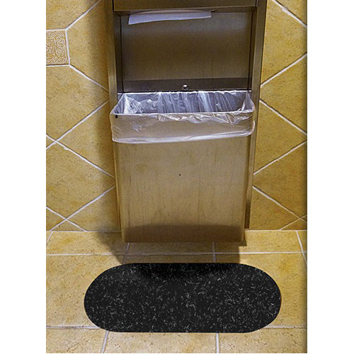 Health Gards Premium Sink/Hand Dryer Mat Black Strobels Supply