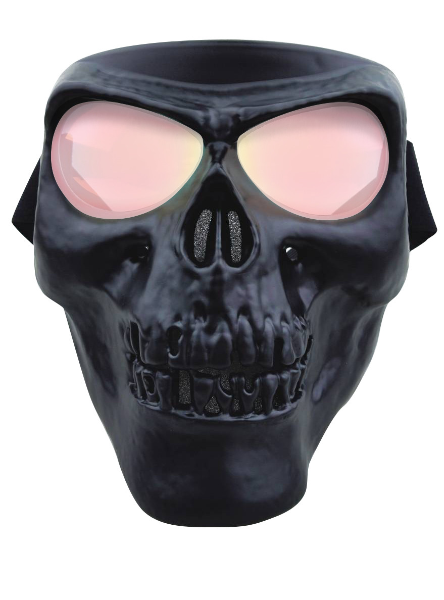 Skull Mask Black CL GTR Skull Full Face Mask - Strobels Supply