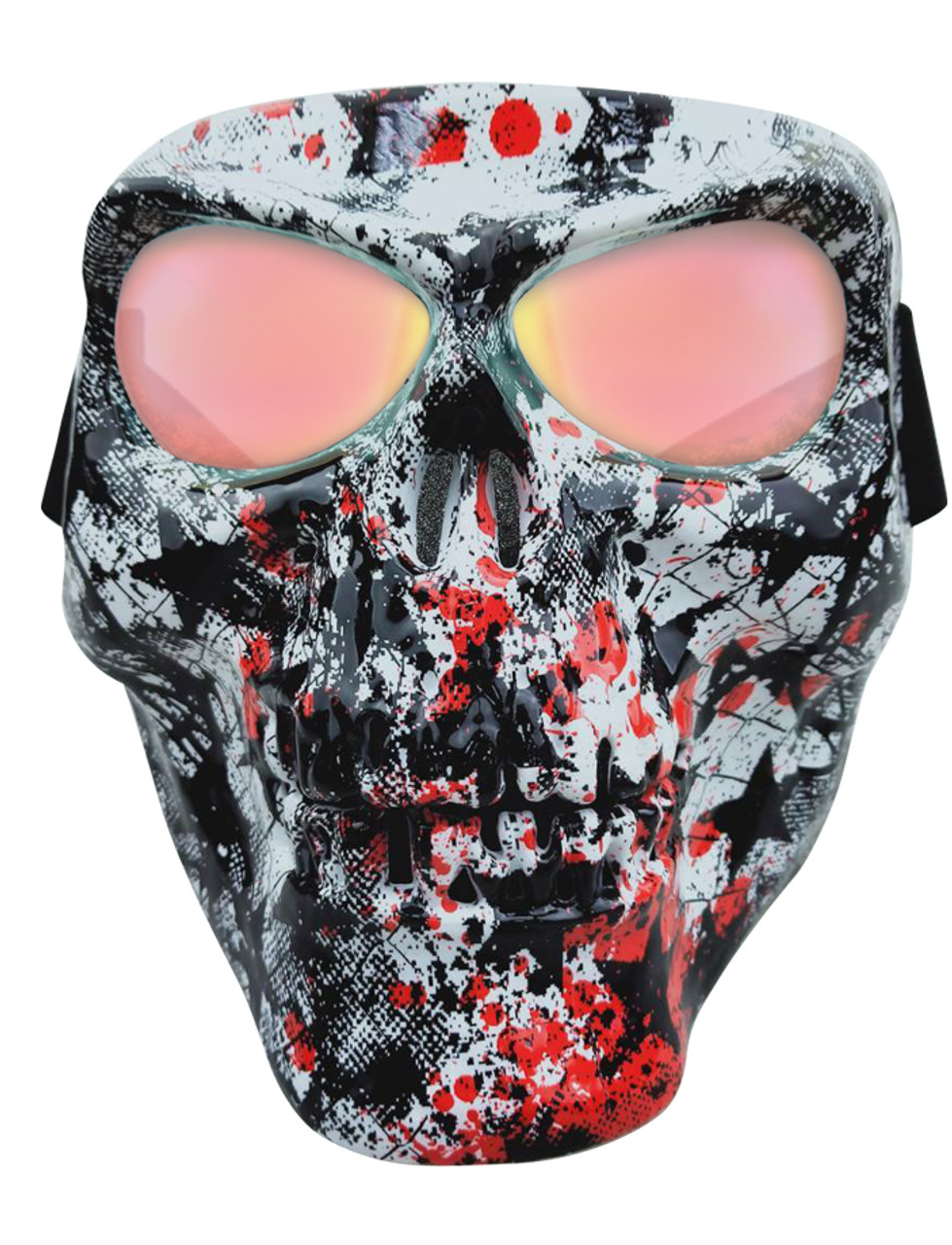 ドクロ顔 Skall face sr PSA10 Skull Mask Snake GTR Skull Full Face Mask - Strobels Supply