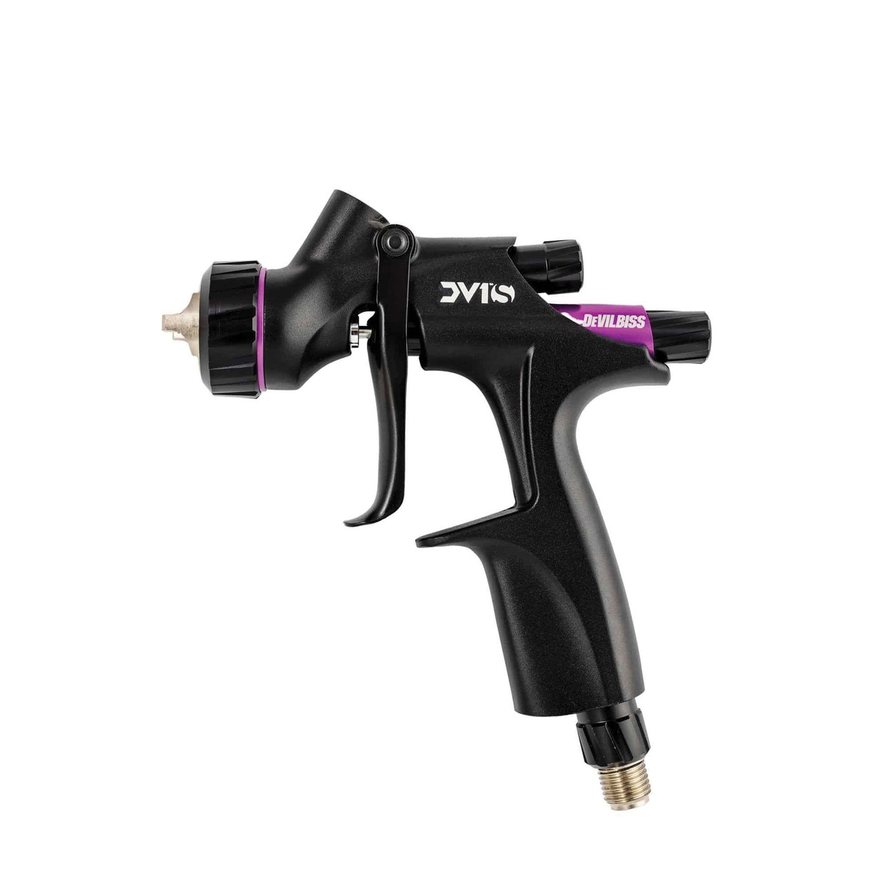 DEVILBISS 704532 Spray Gun Kit, HVLP Gravity Fluid Delivery, 1 mm