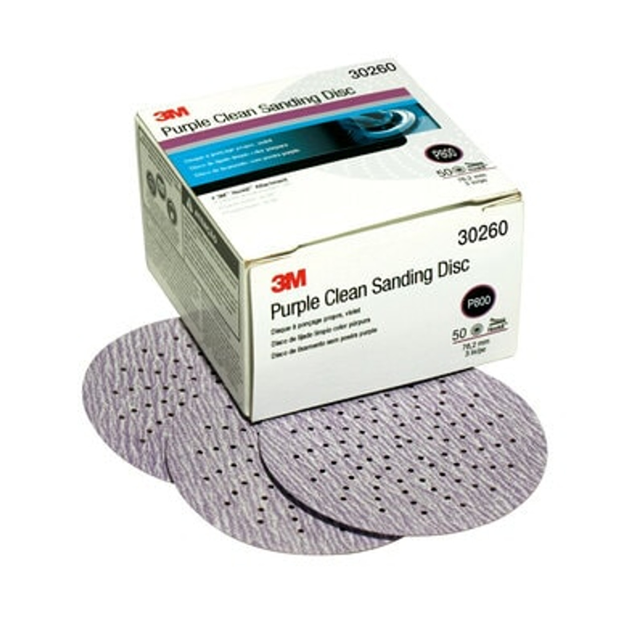 3M Hookit Clean Sanding Disc 343U P800 30260 | Paper Discs