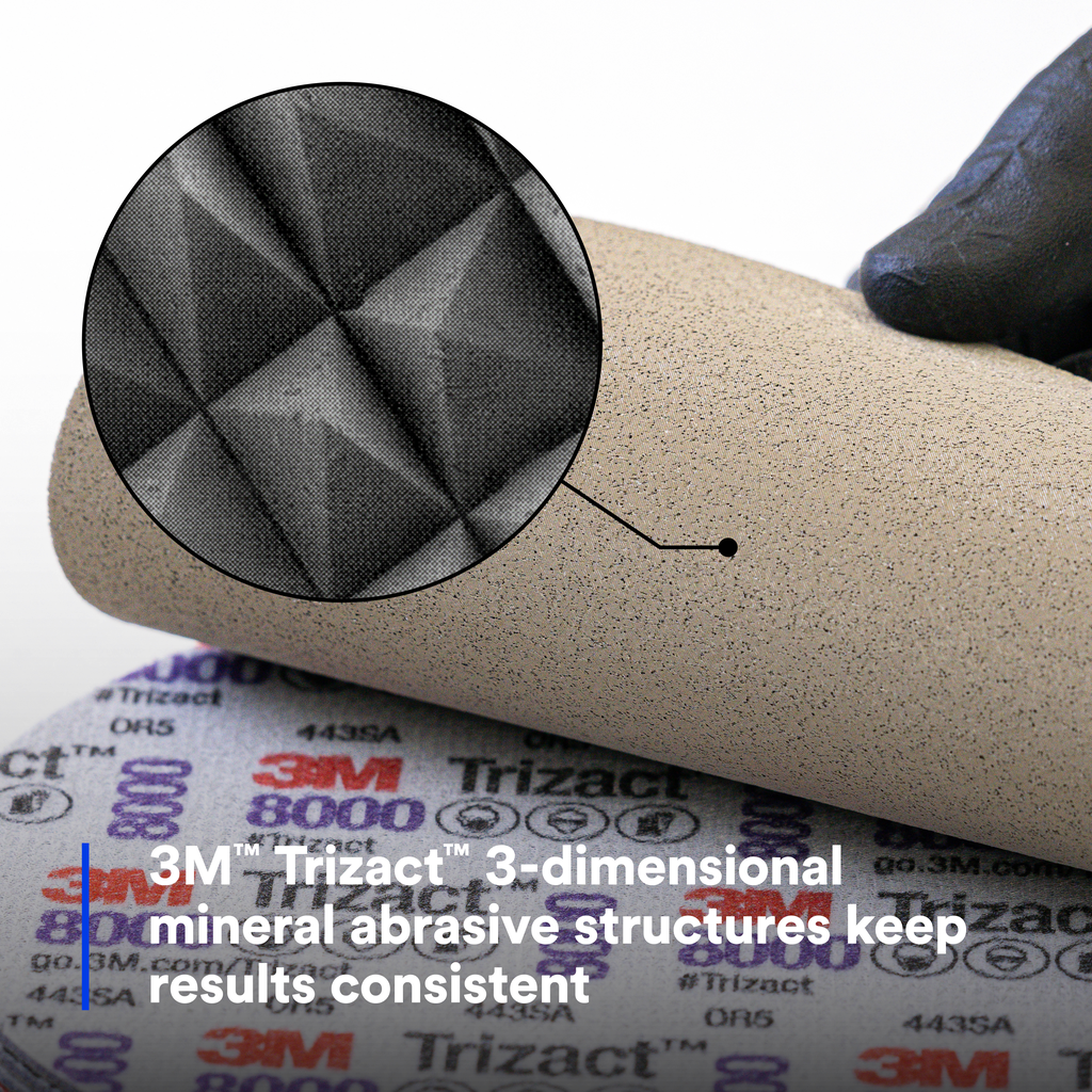 3M Trizact Foam Disc 30804 | Discs | Strobels Supply Inc