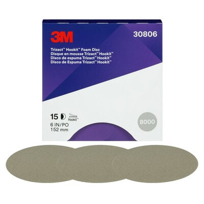 3M Trizact Hookit Foam Disc 30806 | Discs