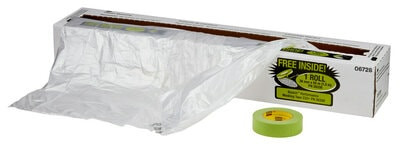 3M Premium Plastic Sheeting 6728 | Overspray Protection