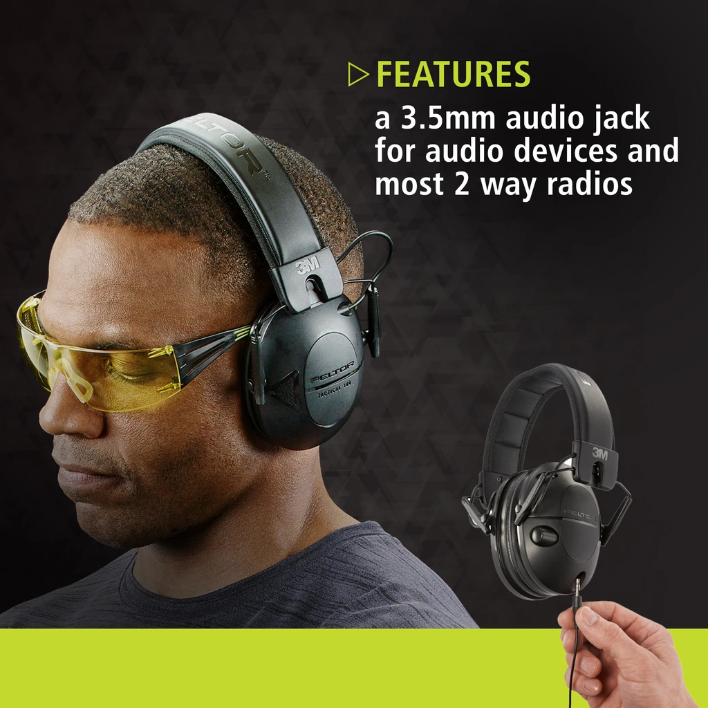 Peltor Sport Tactical 100 Electronic Hearing Protector TAC100-OTH