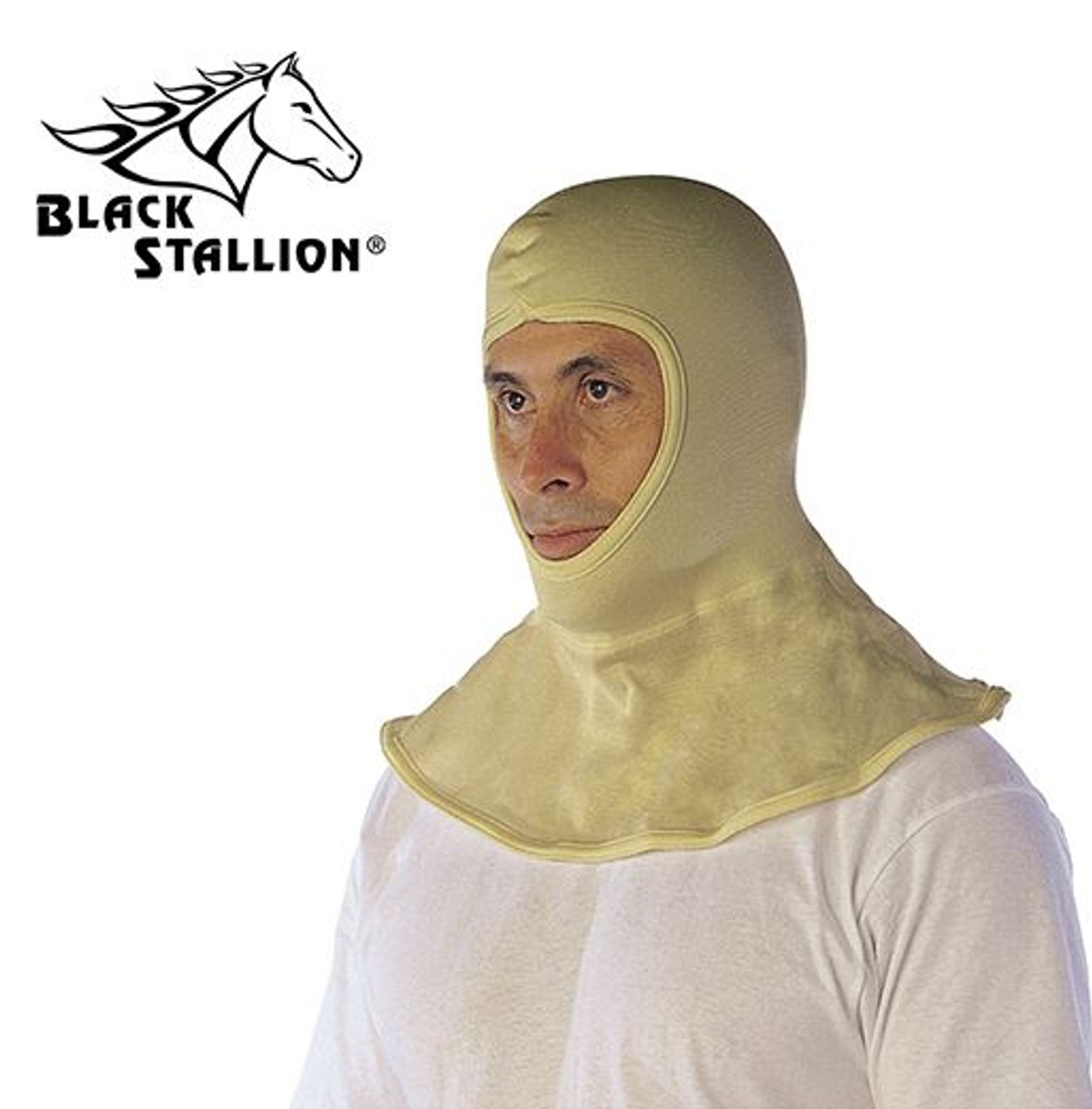 Black Stallion KH200 Kevlar Double Layer Knit Balaclava with