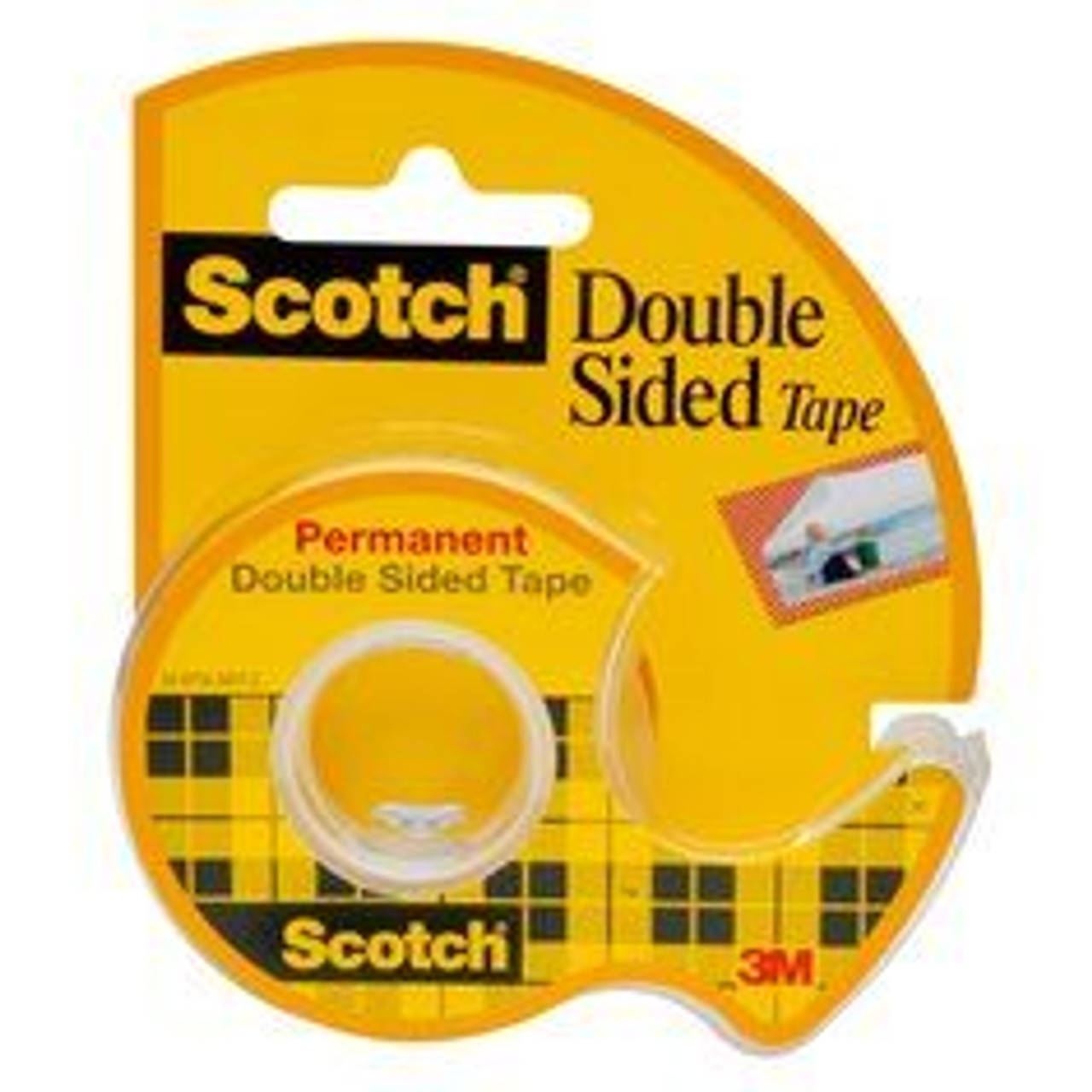  Scotch Double Sided Tape, 0.5 in. x 400 in., 2