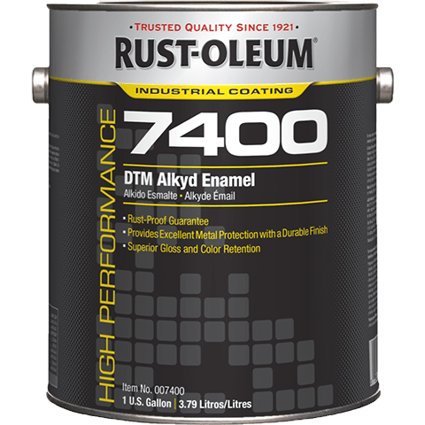 High Performance 7400 System DTM Alkyd Enamel (450 VOC) Rust