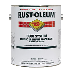 Concrete Saver 5600 System Acrylic Urethane Floor Paint