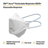3M Aura Particulate Respirator 9205+, N95, 440 ea/Case 43061