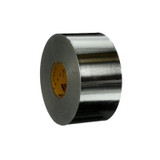 3M High Temperature Aluminum Foil Tape 433L, Silver, 2 1/2 in x 60 yd, 3.5 mil, 4 Rolls/Case, Linered 40725