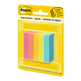 Post-it Page Markers 670-5AN, 1/2 in x 1 7/8 in (12.7 mm x 47.6 mm)