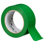 3M General Purpose Vinyl Tape 764, Green, 2 in x 36 yd, 5 mil, 24 Roll/Case, Individually Wrapped Conveniently Packaged 43435