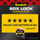 Scotch Shipping Packaging Tape 3950S-3, 1.88 in x 38.2 yd (48 mm x 35 m) 92293