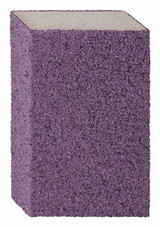 3M Pro Grade Precision Edge Detailing Dual Angle Sanding Sponge24301TRI-F-DA, 2 7/8 in x 4 1/2 in x 1 in, 120 grit, 12/cs 39551