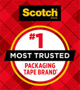 Scotch Heavy Duty Shipping Packaging Tape 3850S-RD-SRM, 1.88 in x 38.2 yd (48 mm x 35 m), Refillable Dispenser 96134
