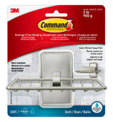 Command Soap Dish BATH34-SN-ESF, Satin Nickel 72855