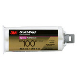 3M Scotch-Weld Epoxy Adhesive DP100LH, Clear, 48.5 mL Duo-Pak, 12 percase 40105