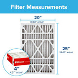 Filtrete High Performance Air Filter 1000 MPR NADP03-2PK-1E, 20 in x 25 in x 4 in (50.8 cm x 63.5 cm x 10.1 cm) 34983