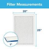 Filtrete High Performance Air Filter 2200 MPR EA03-4, 20 in x 25 in x 1 in (50.8 cm x 63.5 cm x 2.5 cm) 90121