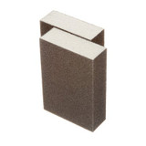 3M General Purpose Sanding Sponge, 2-Pack CP-2P-ESF, Block, 3 3/4 in x 2 5/8 x 1 in, 1 Fine & 1 Med, 2/pk, 12 pk/cs 23315