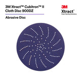 3M Xtract Cubitron II Cloth Disc 900DZ, 60+ J-weight, 6 in, Die 600LG,
50/Carton, 250 ea/Case