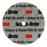 Scotch-Brite Deburr & Finish Pro Unitized Wheel, DP-UW, 9C Extra
Coarse+, 3 in x 1/8 in x 1/4 in, 40 ea/Case