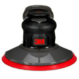 3M Xtract Pneumatic Random Orbital Sander, 88960, 6 in, Self-Generated Vacuum, 3/8 in Orbit, 1 ea/Case