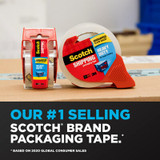 Scotch Heavy Duty Shipping Packaging Tape 3850-ST, 1.88 in x 54.6 yd (48 mm x 50 m)