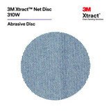 3M Xtract Net Disc 310W, 240+, 5 in x NH, Die 500X, 50/Carton, 500
ea/Case