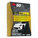 3M Performance Sanding Sponge 03068, 60 Grit, 12/Case
