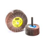 Small Diameter Flap Wheels,3A Aluminum Oxide with Grinding Aid Small Diameter Flap Wheels,  1/4-20 Threaded Spindle 71161