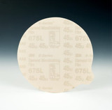 3M Diamond Microfinishing Film PSA Disc 675L, 45 Mic, 5 in x NH, Die500X 20989 Industrial 3M Products & Supplies | Yellow