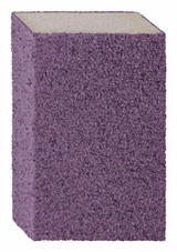 3M Pro Grade Precision Faster Sanding Block Sponge, 24003TRI-XC-B, 2.5in x 4.5 in x 1 in, 36 grit, X- Coarse, 12/case 7983