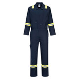Portwest F129 Enhanced Cotton Coverall, Navy