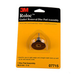 3M Roloc Gasket Removal Disc Pad Assembly TR 07715, 2 in, 5 each/case 7715 Industrial 3M Products & Supplies | Black